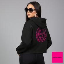 Load image into Gallery viewer, SaraFina Co. - "サラ" Crop Hoodie