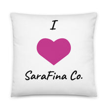 Load image into Gallery viewer, I Love Sarafina Co. COMFY THROW PILLOW